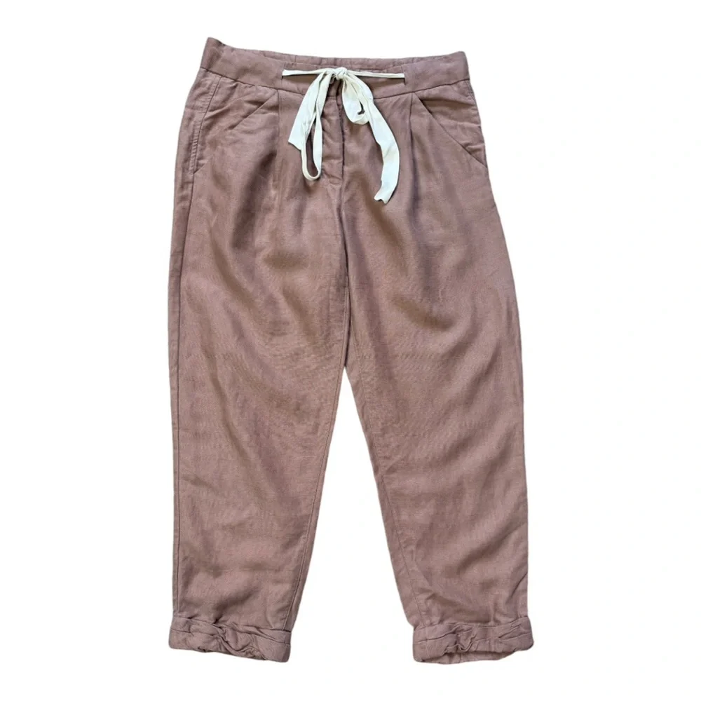 Aritzia Wilfred Allant Pants in Nutmeg size 0